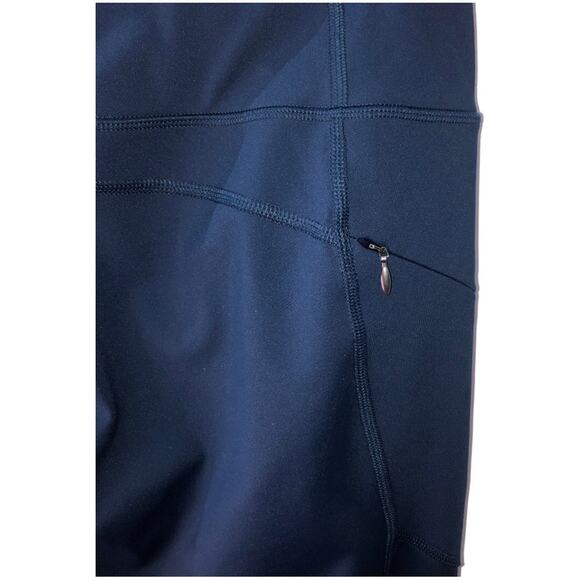 Athleta Oasis Contender 7/8 leggings Lagoon Tropical Large - Picture 7 of 11